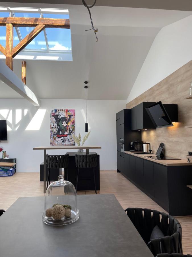 Lichtdurchflutetes Design - Appartement Guetersloh - 90 Qm Buitenkant foto