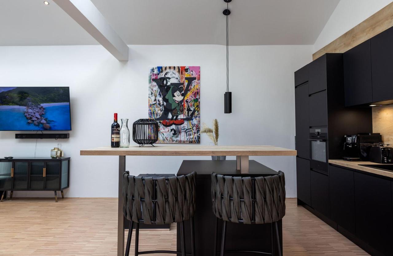 Lichtdurchflutetes Design - Appartement Guetersloh - 90 Qm Buitenkant foto