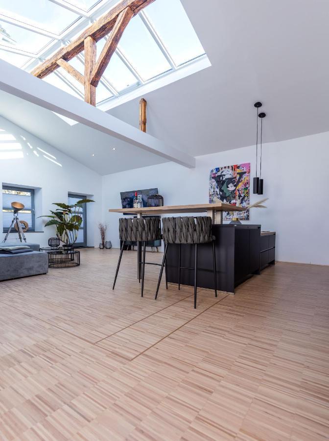 Lichtdurchflutetes Design - Appartement Guetersloh - 90 Qm Buitenkant foto