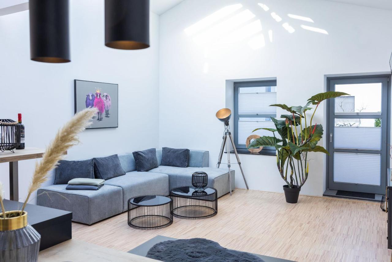 Lichtdurchflutetes Design - Appartement Guetersloh - 90 Qm Buitenkant foto