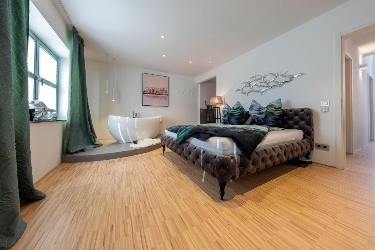 Lichtdurchflutetes Design - Appartement Guetersloh - 90 Qm Buitenkant foto